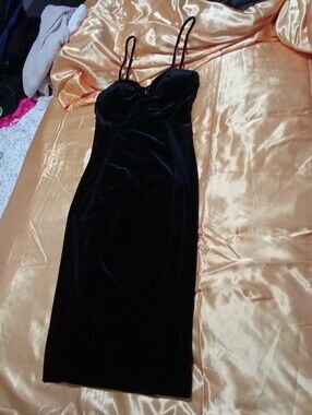 Joe & Elle Black Strapless Dress